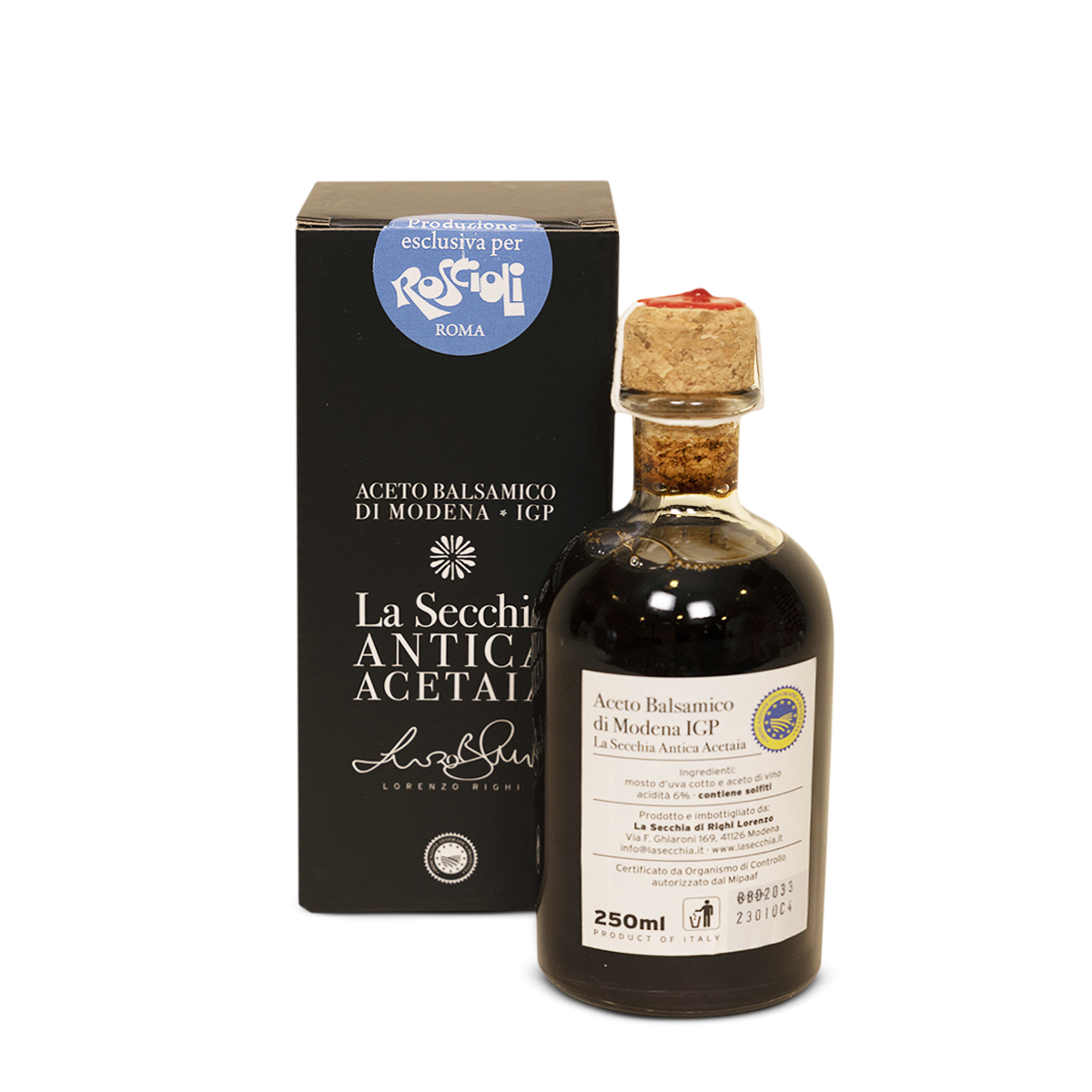 Rosciolino Balsamic Vinegar – La Secchia