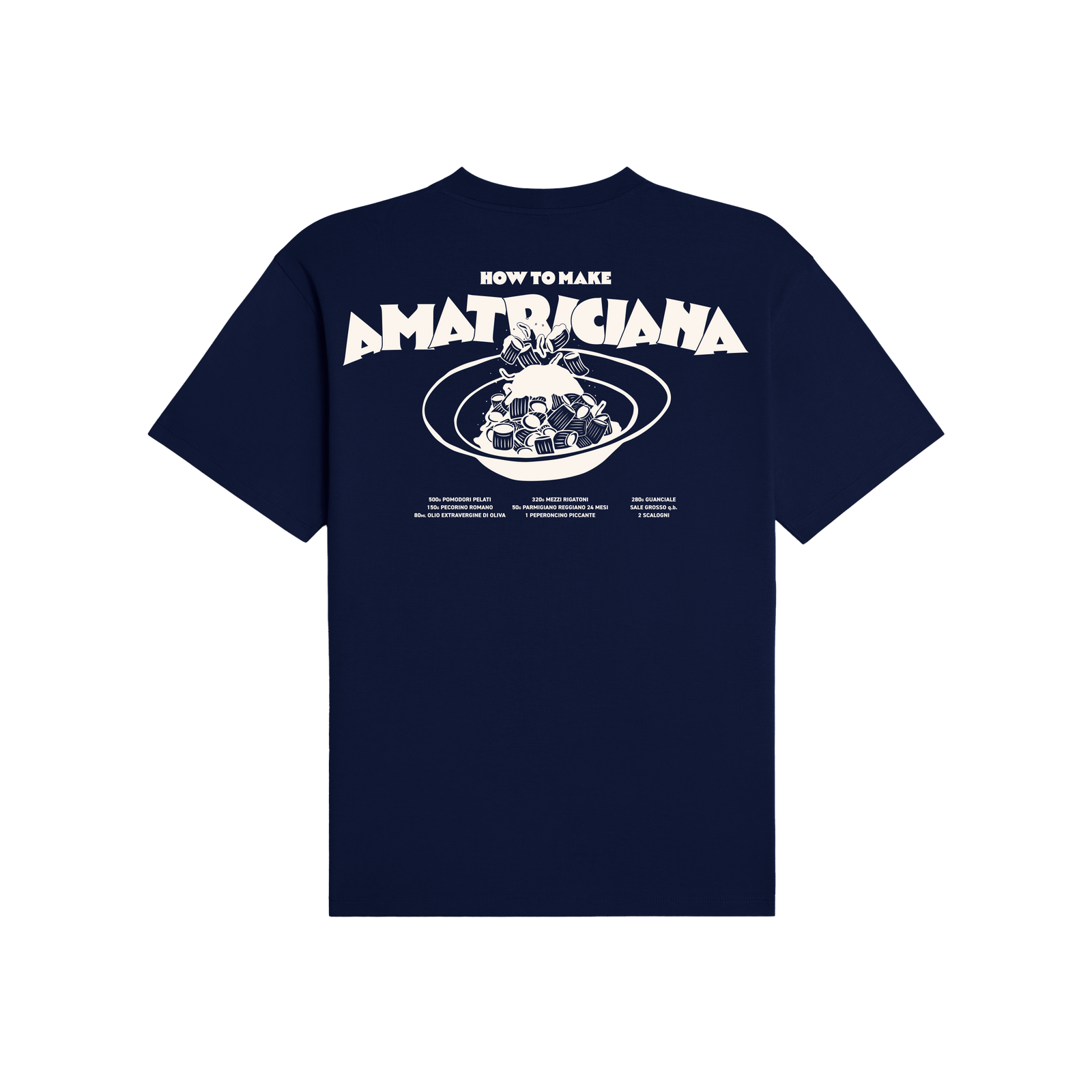 Amatriciana T-shirt Navy