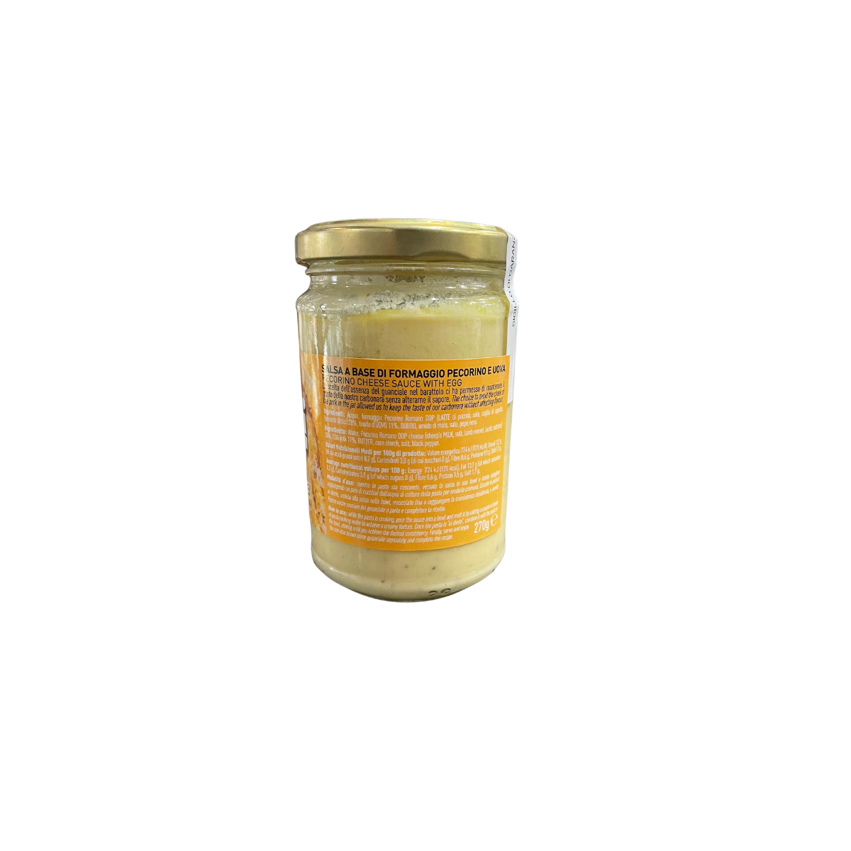 Preparato per la salsa carbonara (senza guanciale) 270 gr
