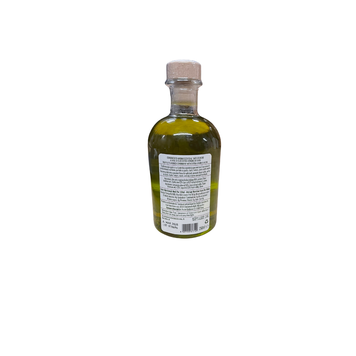 Olio extra vergine di oliva al Tartufo Nero